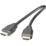 SpeaKa Professional HDMI Csatlakozókábel [1x HDMI dugó - 1x HDMI dugó] 1.50 m Fekete (SP-9001756)