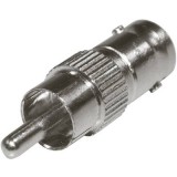 SpeaKa Professional RCA / BNC Átalakító [1x RCA dugó - 1x BNC aljzat] Ezüst (SP-7869896)