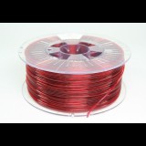 Spectrum Filaments 80050 PET-G Premium 3D nyomtatószál PETG vegyileg ellenálló, ütésálló 1.75 mm 1000 g Transparent Red, Piros 1 db (5903175657640)