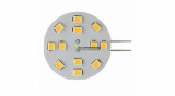 SpectrumLED 2W G4/12V 12 SMD2835 LED, oldalsó lábakkal, melegfehér WOJ13782