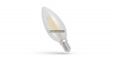 SpectrumLED 5,5 W, filament, meleg fehér, szabályozható E14 LED gyertya WOJ14646