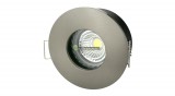 SpectrumLED FIALE IV GU10 IP65 fix lámpatest, kerek matt ezüst SLIP001006