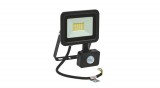 SpectrumLED NOCTIS LUX 4 230V 20W IP44 CW fekete mozgásérzékelős reflektor SLI029071CW_CZUJNIK_PW
