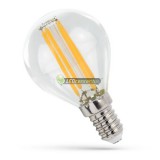 SpectrumLED Premium Clear COG 4W=41W E14 LED kisgömb izzó, természetes fehér 2évG WOJ14334