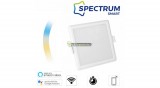 SpectrumLED Smart ALGINE 12W wifis okos LED mennyezeti lámpa színhőmérséklet+fényerő szabályozás 2évGar SLI038019CCT