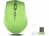 Speedlink CALADO Silent vezeték nélküli egér, gumírozott-zöld