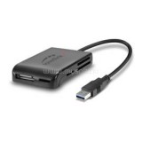 Speedlink SL-150101-BK Snappy Evo fekete all-in-one USB 3.0 kártyaolvasó (SL-150101-BK)