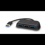 Speedlink Snappy Evo 4 portos USB 3.0 Hub fekete (SL-140107-BK) (SL-140107-BK) - USB Elosztó