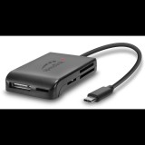Speedlink Snappy Evo univerzális kártyaolvasó USB-C fekete (SL-150200-BK) (SL-150200-BK) - Memóriakártya olvasó