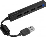 Speedlink Snappy Slim 4-Port USB HUB Black SL-140000-BK