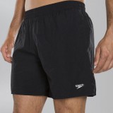 SPEEDO SOLID LEIS 16" WSHT AM BLACK Férfi úszóshort