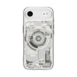 Spidercase Apple iPhone Air ultra hybrid zero one műanyag védő (ütésállóság, légpárnás keret, magsafe) titánszürke