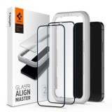 Spigen AlignMaster Apple iPhone 12 Pro Max edzett üveg kijelzővédő (2db) (AGL01792) (AGL01792) - Kijelzővédő fólia