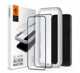 Spigen AlignMaster "Glas.tR" Apple iPhone 13 Pro Max Tempered kijelzővédő fólia (2db) AGL03377 Spigen 59278