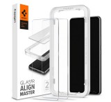 SPIGEN ALM FC képernyővédő üveg 2db (2.5D, ujjlenyomatmentes, extra karcálló, 9H, ultravékony, színkiemelés) ÁTLÁTSZÓ Samsung Galaxy A53 (SM-A536) 5G