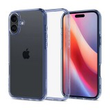 Spigen Apple iPhone 16 Plus ultra hybrid műanyag telefonvédő (ütésállóság, légpárnás keret, fényes keret) világoskék