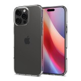 Spigen Apple iPhone 16 Pro Max liquid crystal szilikon telefonvédő (ütésállóság, légpárnás sarok) átlátszó