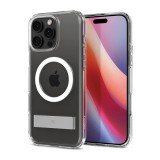 Spigen Apple iPhone 16 Pro Max ultra hybrid s műanyag védő (ütésállóság, légpárnás keret, kitámasztó, magsafe) átlátszó