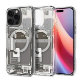 Spigen Apple iPhone 16 Pro Max ultra hybrid zero one műanyag telefonvédő (ütésállóság, légpárnás keret, magsafe) titán