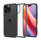 Spigen Apple iPhone 16 Pro ultra hybrid műanyag telefonvédő (ütésállóság, légpárnás keret, fényes keret) világosszürke