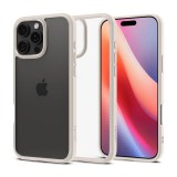 Spigen Apple iPhone 16 Pro ultra hybrid műanyag telefonvédő (ütésállóság, légpárnás keret) titán