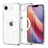 Spigen Apple iPhone 16e crystal hybrid szilikon telefonvédő (ütésállóság, műanyag keret, magsafe) átlátszó