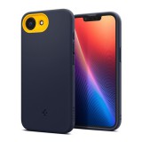 Spigen Apple iPhone 16e nano pop szilikon telefonvédő (kameravédő, magsafe) sötétkék