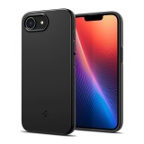 Spigen Apple iPhone 16e thin fit magsafe műanyag telefonvédő (matt, ultravékony, kameravédő, magsafe) fekete