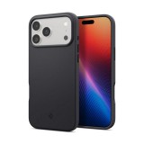 Spigen Apple iPhone 17 Pro Max silicone fit mag szilikon telefonvédő (ütésállóság, magsafe) fekete
