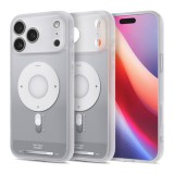 Spigen Apple iPhone 17 Pro Max ultra hybrid mag műanyag telefonvédő (ütésállóság, légpárnás keret, magsafe) ezüst
