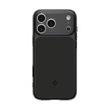 Spigen Apple iPhone 17 Pro Max ultra hybrid t mag műanyag telefonvédő (ütésállóság, légpárnás keret, magsafe) fekete