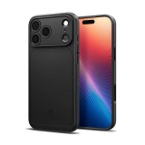 Spigen Apple iPhone 17 Pro thin fit magsafe műanyag telefonvédő (matt, ultravékony, kameravédő, magsafe) fekete