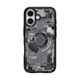 Spigen Apple iPhone 17 ultra hybrid zero one műanyag telefonvédő (ütésállóság, légpárnás keret, magsafe) fekete