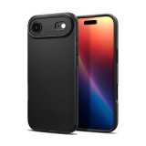 Spigen Apple iPhone Air thin fit magsafe műanyag telefonvédő (matt, ultravékony, kameravédő, magsafe) fekete