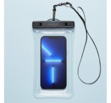 Spigen Aqua Shield Floating A610 univerzális lebegő vízálló tok, átlátszó