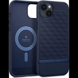 Spigen Caseology Parallax Apple iPhone 14 Plus MagSafe Szilikon Tok - Éjkék (810083831602-ACS04928)