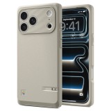 Spigen Classic LS Apple iPhone 17 Pro tok, MagSafe, Stone, szürke