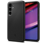 SPIGEN CORE ARMOR szilikon telefonvédő (ütésállóság, kameravédő, csíkos) FEKETE Samsung Galaxy S23 FE (SM-S711)