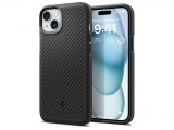 Spigen Core Armor ütésálló tok - Apple iPhone 15 Plus - fekete