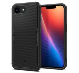 SPIGEN CRYSTAL FLEX MAGSAFE szilikon telefonvédő (ütésállóság, légpárnás sarok, MagSafe) FEKETE Apple iPhone 16e