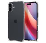 SPIGEN CRYSTAL FLEX szilikon telefonvédő (ütésállóság, légpárnás sarok) ÁTLÁTSZÓ Apple iPhone 16