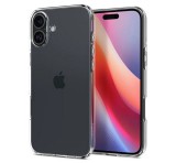 SPIGEN CRYSTAL FLEX szilikon telefonvédő (ütésállóság, légpárnás sarok) ÁTLÁTSZÓ Apple iPhone 16 Plus