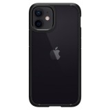 Spigen Crystal Hybrid Apple iPhone 12 mini tok átlátszó-fekete (ACS01543) (ACS01543) - Telefontok