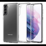 Spigen Crystal Hybrid Samsung G991 Galaxy S21 Crystal Clear tok, átlátszó (ACS02448) (ACS02448) - Telefontok