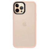 Spigen CYRILL Apple iPhone 12 Pro Max tok Color Brick Pink Sand - áttetsző-rózsaszín (ACS01648) (ACS01648) - Telefontok