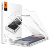 Spigen EliteShield EZ Fit HD Samsung Galaxy S25 Ultra kijelzővédő fólia felhelyező kerettel (1db)