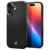 Spigen Enzo Aramid "T" Mag Mag MagSafe tok iPhone 17 Fekete Ezüst