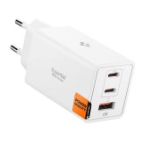 SPIGEN ESSENTIAL EE673EU 3-PORT hálózati töltő 67W fehér