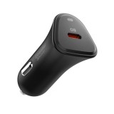 SPIGEN ESSENTIAL EV301 1-PORT autós töltő 30W fekete