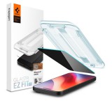 SPIGEN EZ FIT képernyővédő üveg (2.5D, betekintés védelem, 0.2mm, 9H) ÁTLÁTSZÓ Apple iPhone 16 Pro